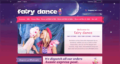 Desktop Screenshot of fairydance.com.au